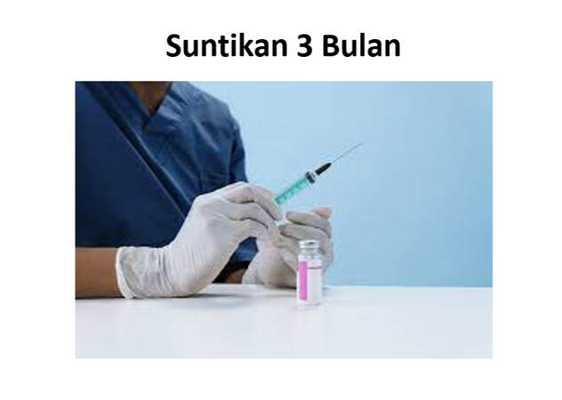 suntikan 3 bulan